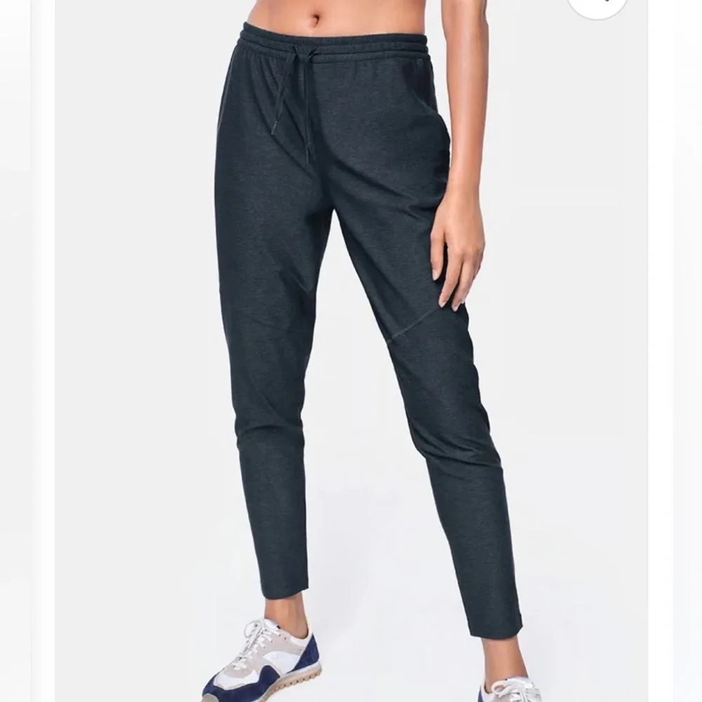 Outdoor Voices Dark Gray Track Pants - Picture 1 of 8